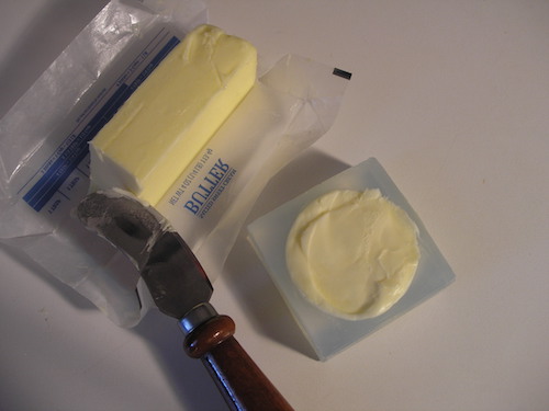 molded butter 